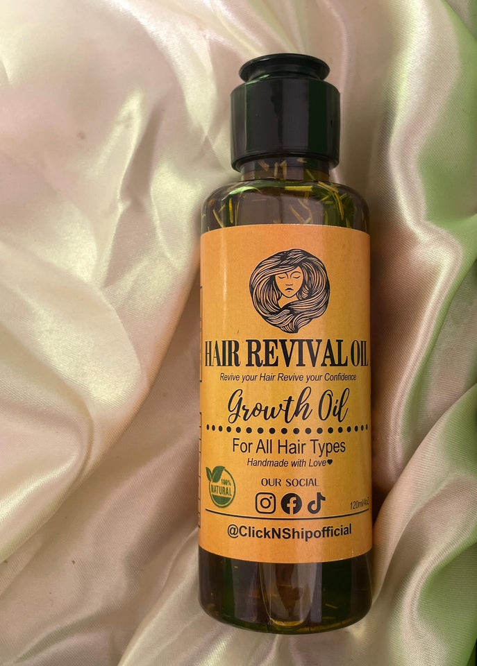 🌿 Hair Revival Oil made with 7 oil + 20 Herbs 🪴
