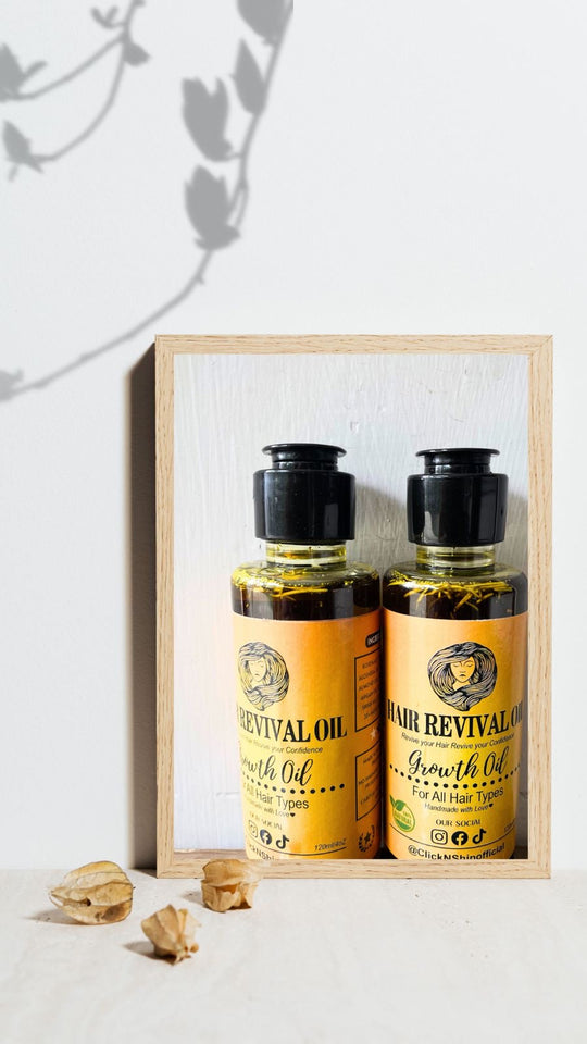 🌿 Hair Revival Oil made with 7 oil + 20 Herbs 🪴