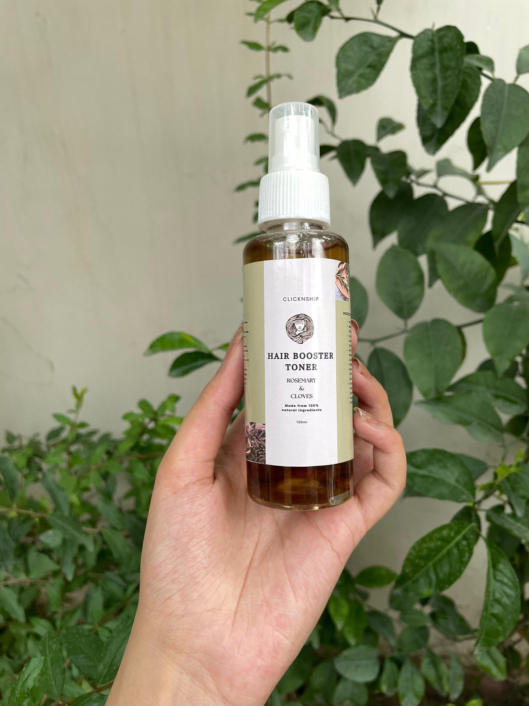 ClicknShip Hair Booster Toner – Rosemary, Clove & Essential Oils for Hair Growth