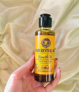 🌿 Hair Revival Oil made with 7 oil + 20 Herbs 🪴